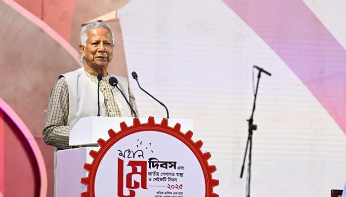 শ্রম সংস্কার ছাড়া নতুন বাংলাদেশ গড়া যাবে না: প্রধান উপদেষ্টা