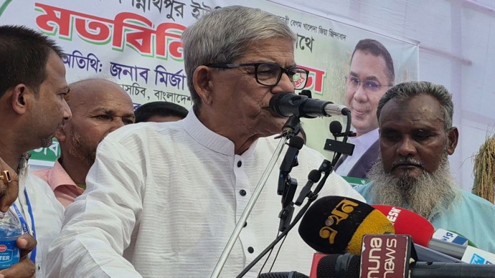 জনগণ গণভোট-সনদ বুঝে না: মির্জা ফখরুল